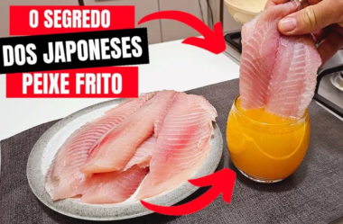 peixe frito crocante