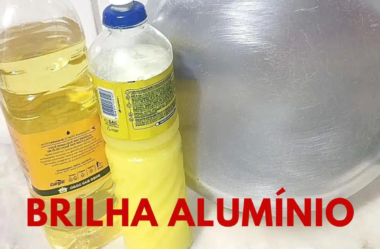 brilha alumínio caseiro