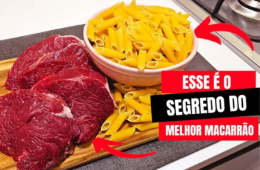 receita de macarrão