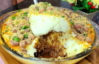 Escondidinho de carne moída