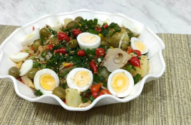 Salada de bacalhau