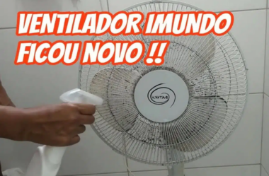 Como limpar ventilador