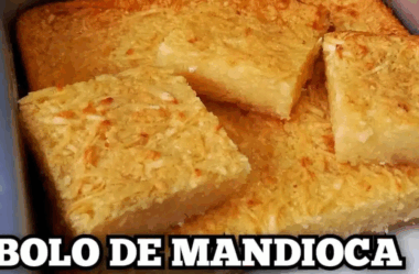 Bolo de mandioca