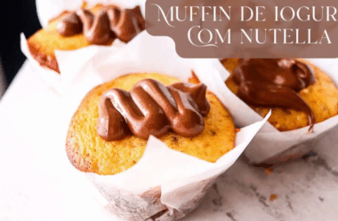muffin de iogurte