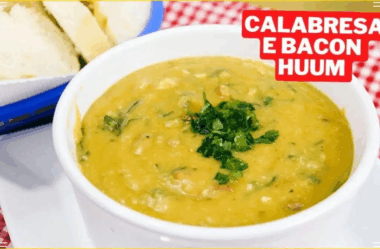 Sopa de ervilha cremosa