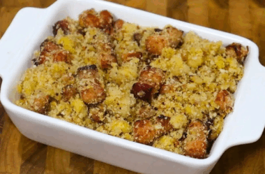 farofa de banana crocante