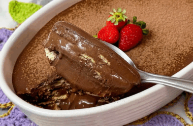 pavê de chocolate