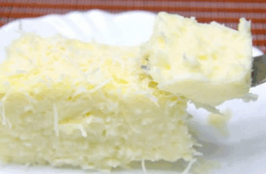 Sobremesa cremosa de coco