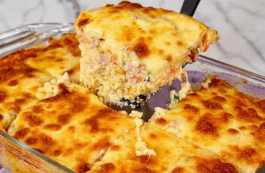 Arroz de forno cremoso