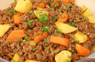 Carne moída refogada