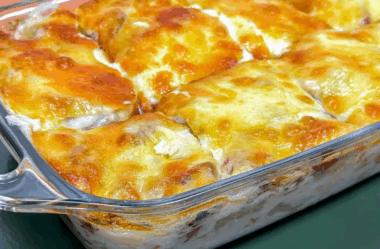 mandioca gratinada