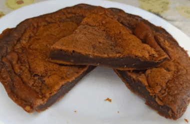 brownie de frigideira
