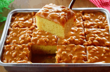 bolo pé de moça cremoso