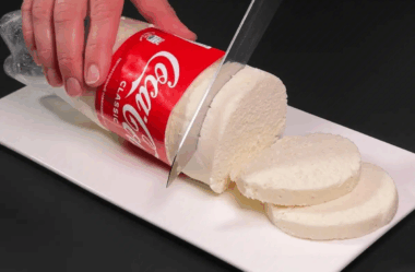 Queijo caseiro com 3 ingredientes