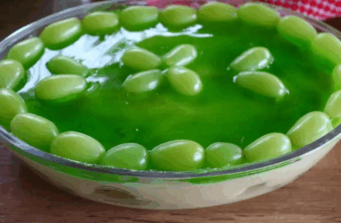 Uva do amor na travessa