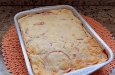 Torta fácil de liquidificador