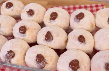 Pãozinho de nutella