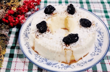 Manjar de coco cremoso