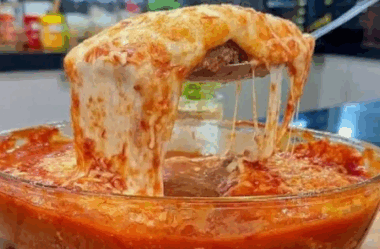 Parmegiana de carne moída