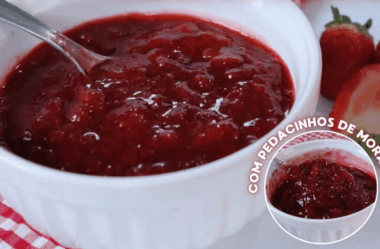 Geleia de morango